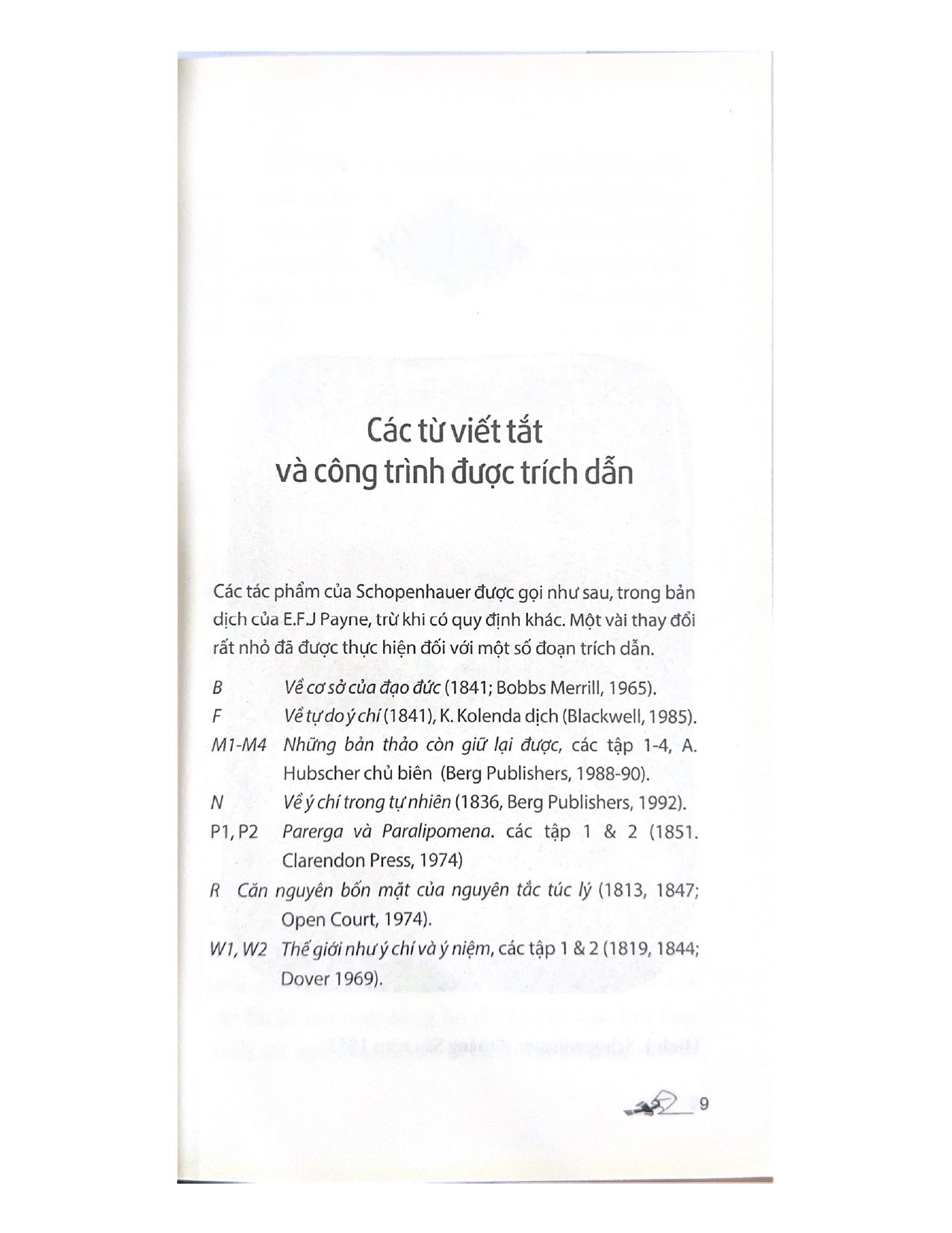 Dẫn Luận Về Schopenhauer