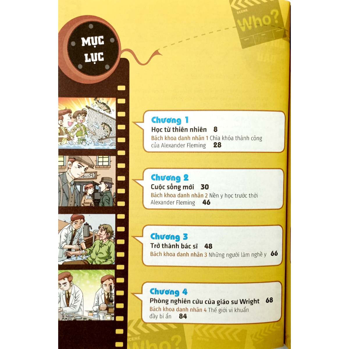 WHO? Chuyện Kể Về Danh Nhân Thế Giới: Alexander Fleming (Tái Bản 2023)