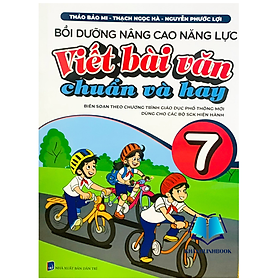 Sách - bồi dưỡng nâng cao năng lực viết bài văn chuẩn và hay 7