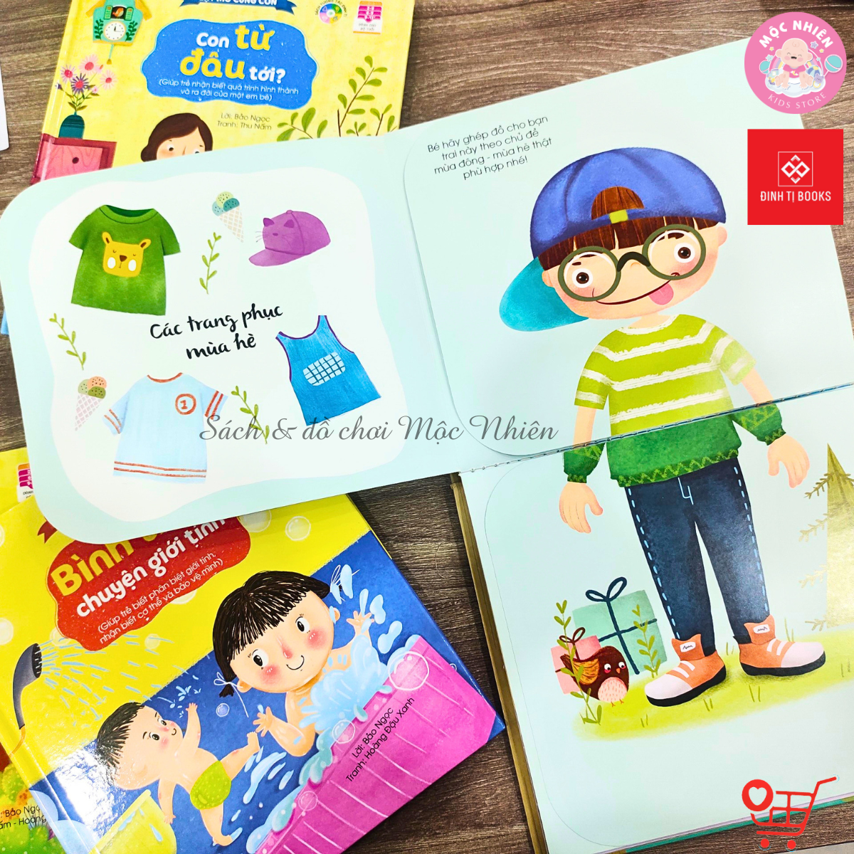 Sách Tương Tác Lật Mở - Kỹ Năng Đầu Đời Cho Bé (2 - 12 Tuổi) – Đinh Tị