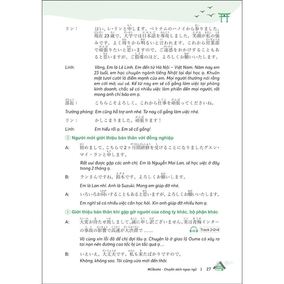 Sách - Tự Học Tiếng Nhật Cho Người Đi Làm - MCBooks