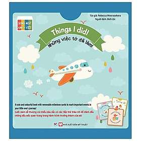 Sách Tương Tác - Things I did - Những Việc Tớ Đã Làm (Song Ngữ Anh Việt)