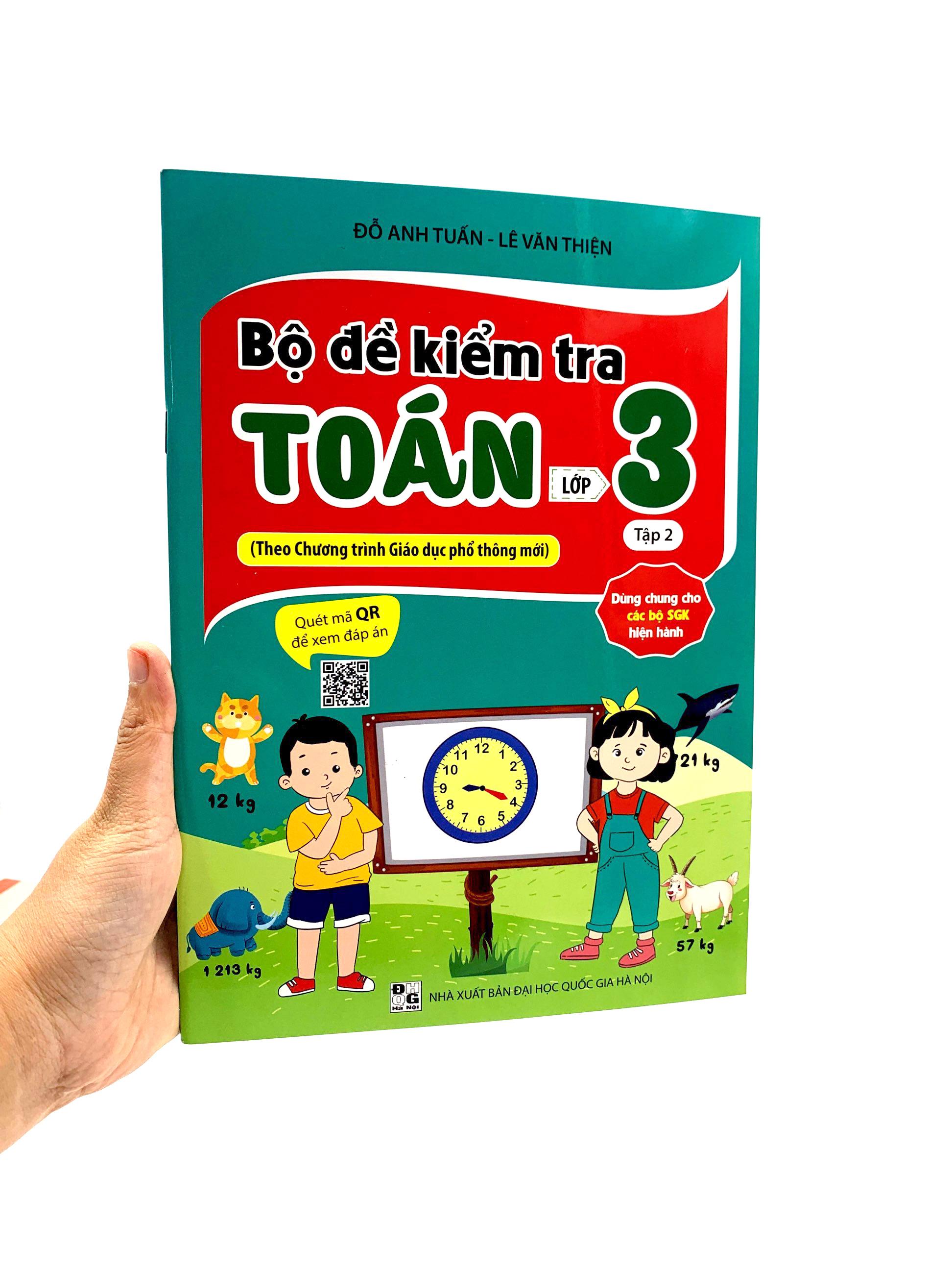 Bộ Đề Kiểm Tra Toán Lớp 3 - Tập 2