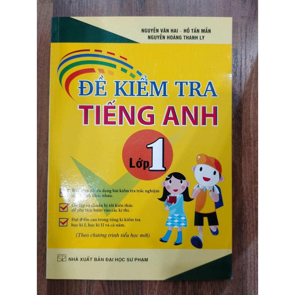 Sách - Đề Kiểm Tra Tiếng Anh Lớp 1