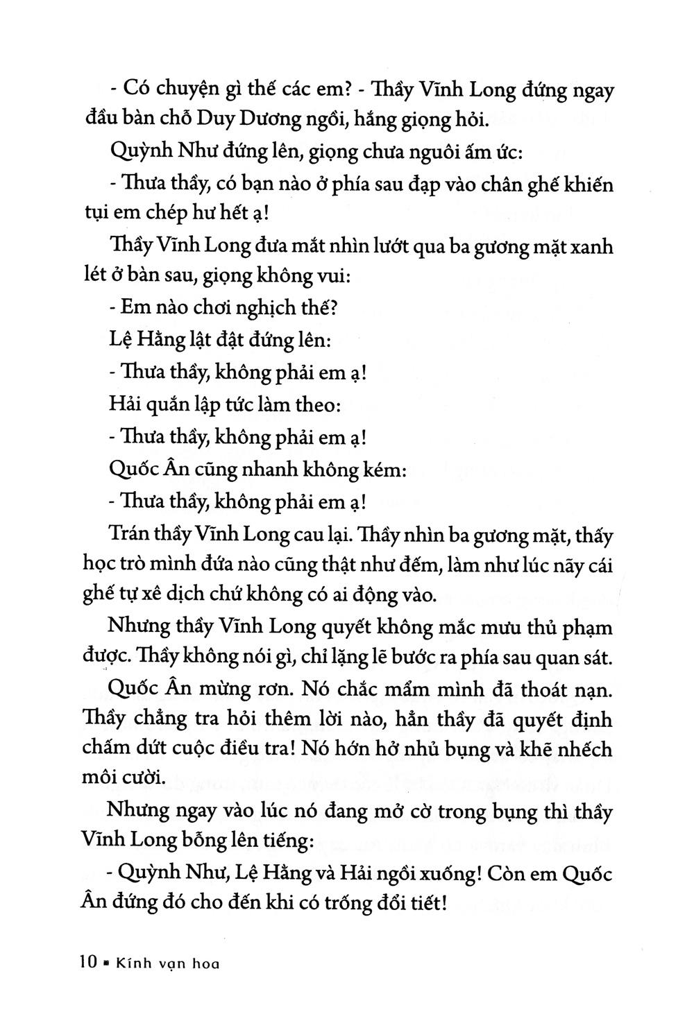 Kính Vạn Hoa - Tập 11: Thằng Thỏ Đế - Bên Ngoài Cửa Lớp - Họa Mi Một Mình (Tái Bản 2022)