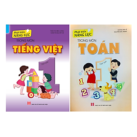 Sách - Combo phát triển năng lực trong môn Toán + Tiếng Việt 1 - tập 2