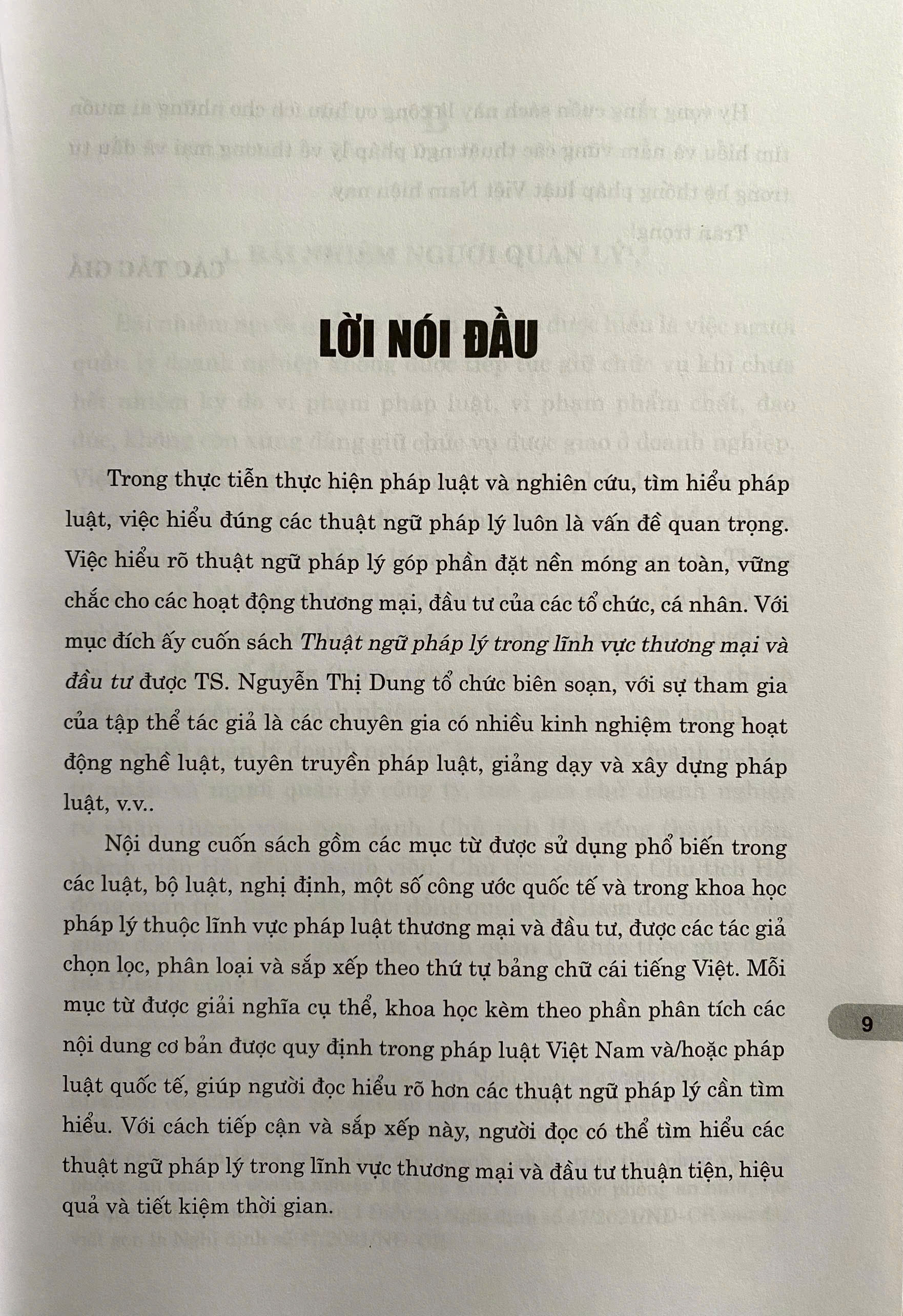 Thuật Ngữ Pháp Lý Trong Lĩnh Vực Thương Mại và Đầu Tư