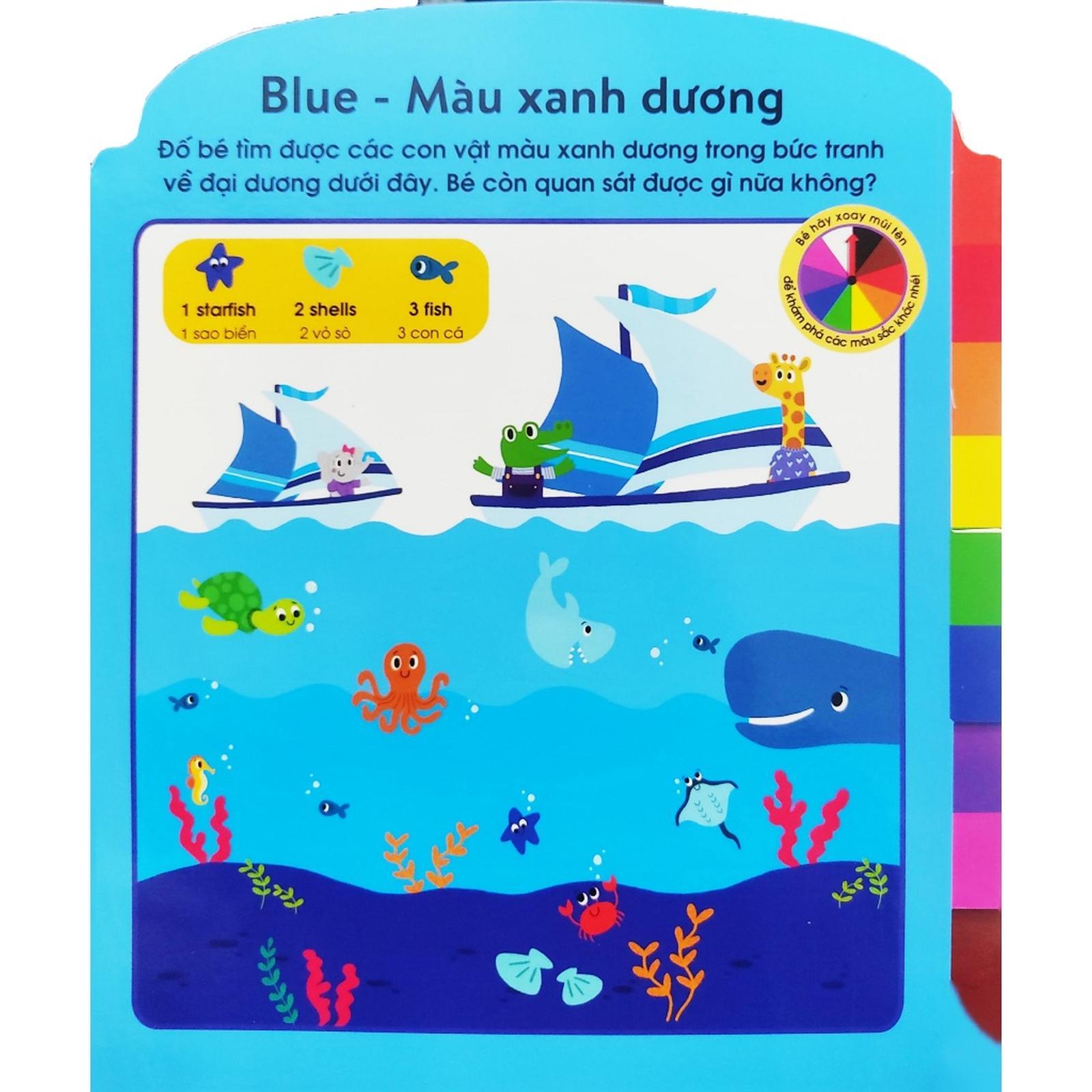 Cuốn Sách Đầu Tiên Của Bé - Các Màu Sắc - Bản Quyền