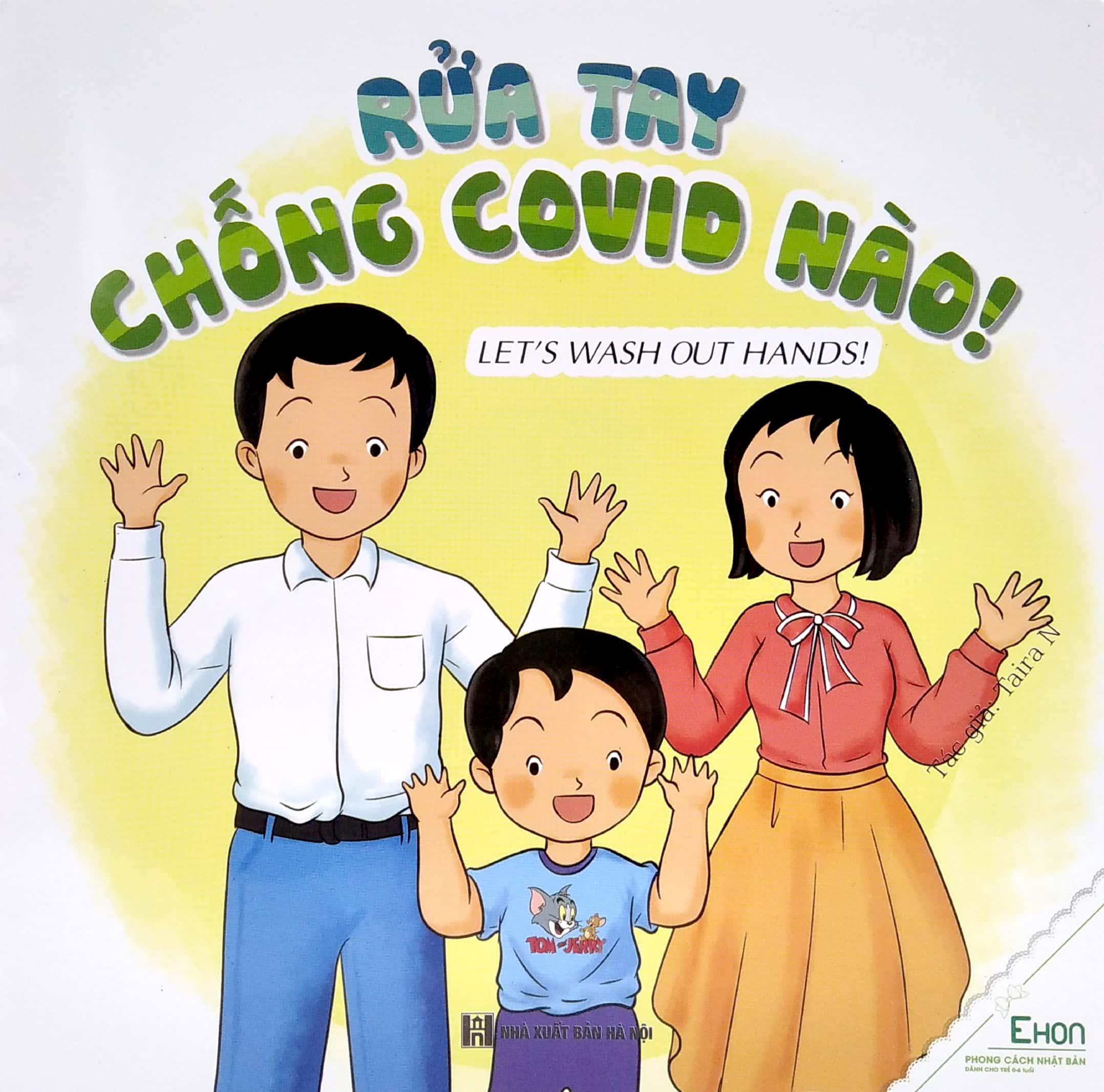 Ehon - Rửa Tay Chống Covid Nào! - Let