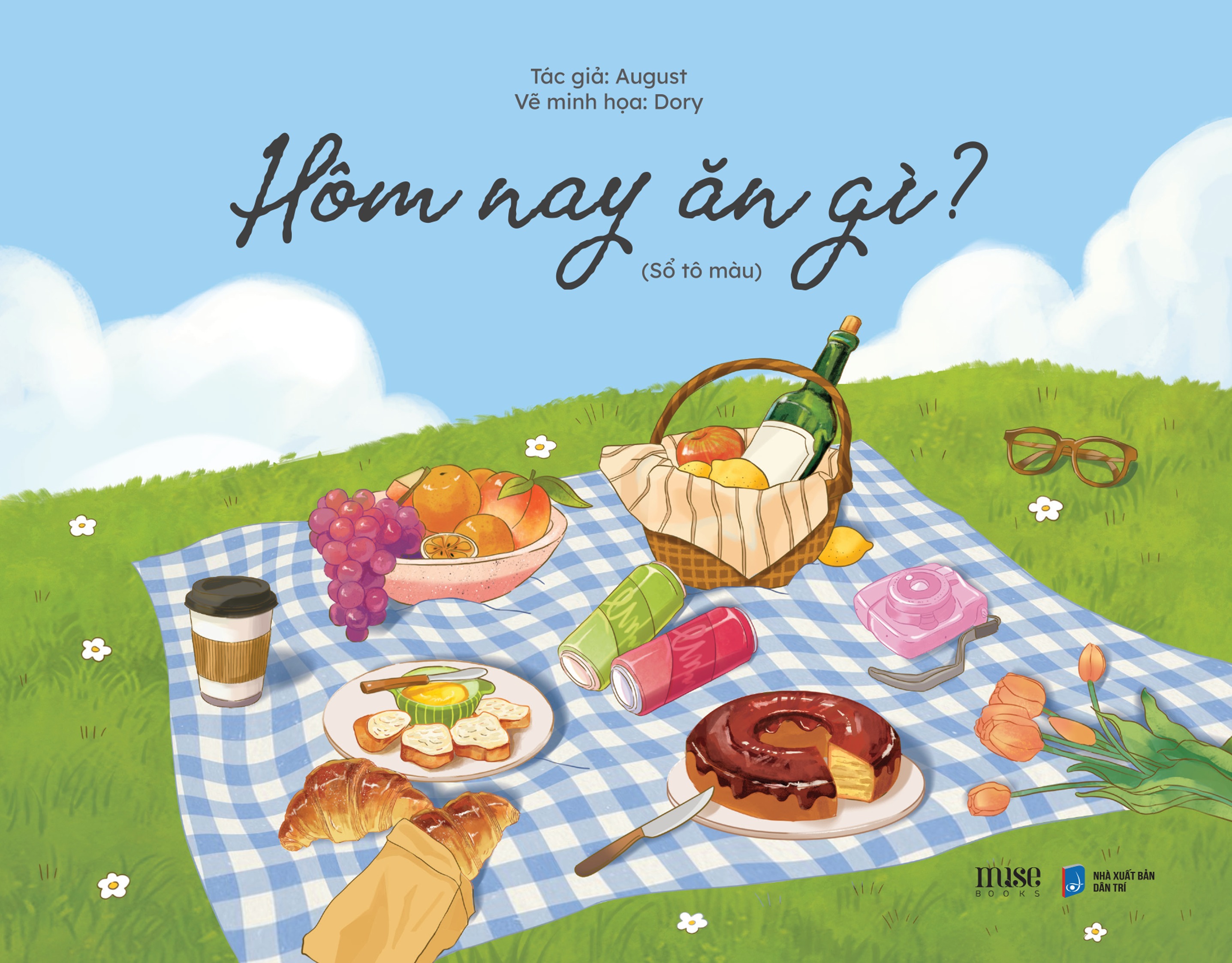 Hôm Nay Ăn Gì? - Sổ Tô Màu