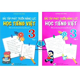 Sách - Bài tập phát triển năng lực học Tiếng Việt - Lớp 3 (Biên soạn theo chương trình sách giáo khoa mới)