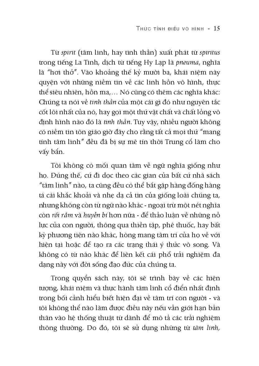 Thức Tỉnh Điều Vô Hình (Hành Trình Khám Phá Tâm Linh)