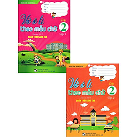 Sách - Vở Ô Li Theo Mẫu Chữ Lớp 2 - Combo 2 Cuốn - Bám Sát SGK Chân Trời Sáng Tạo - Hồng Ân
