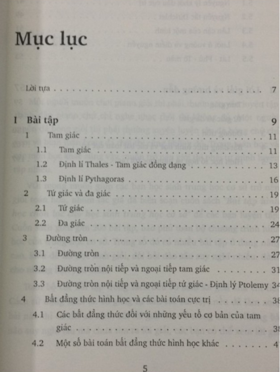 Sách - Bài tập Hình học chọn lọc cho học sinh trung học cơ sở
