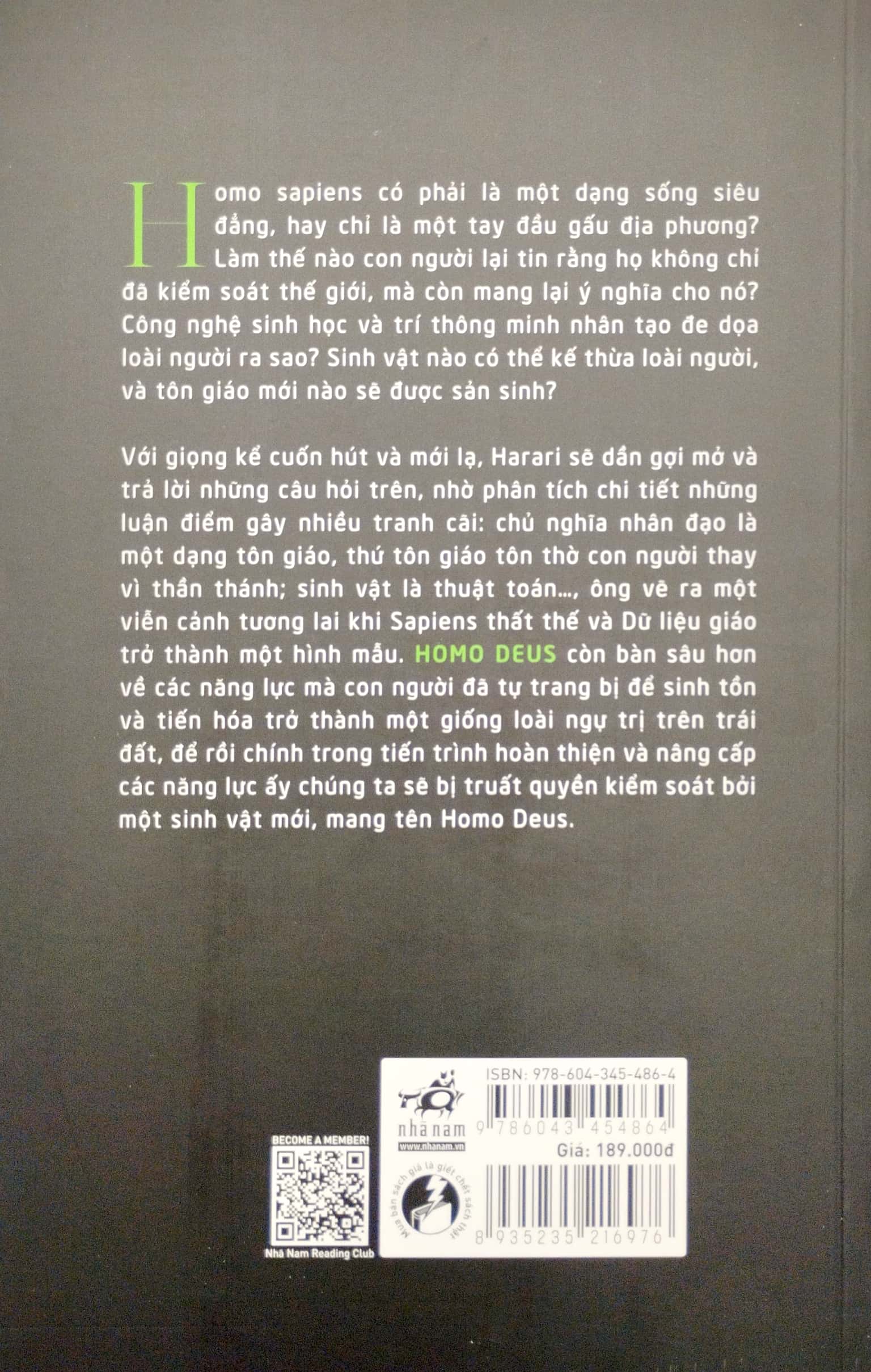 Homo Deus - Lược Sử Tương Lai - Homo Deus - Lược Sử Tương Lai