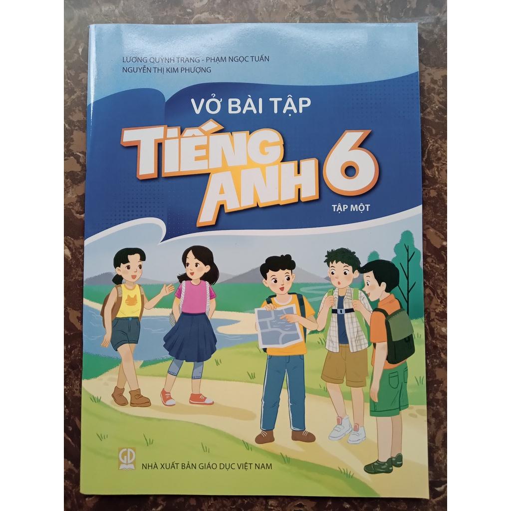 Sách - Vở Bài tập Tiếng Anh 6 - Tập 1 (Mới 2021)
