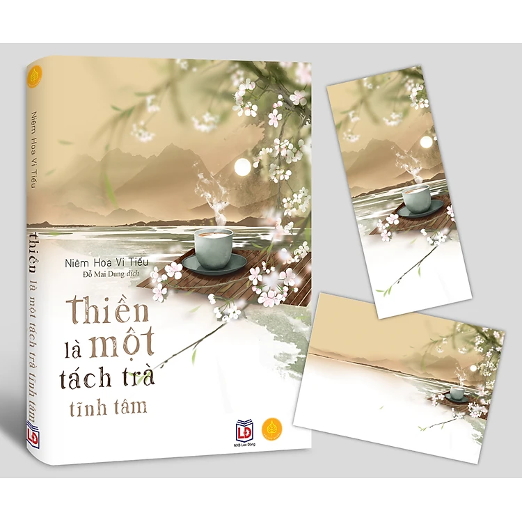 Combo sách - Thiền là một nhành hoa, Thiền là một tách trà tĩnh tâm ( 2 cuốn ) tặng sách Gieo một niệm lành