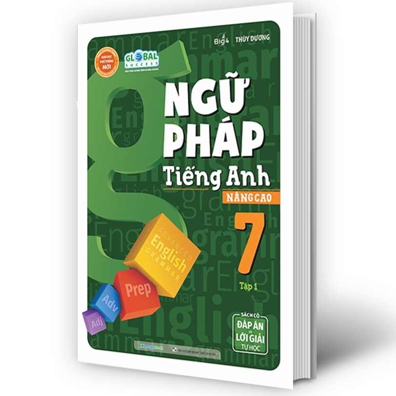 Sách Ngữ pháp Tiếng Anh nâng cao Lớp 7 tập 1 (Global)