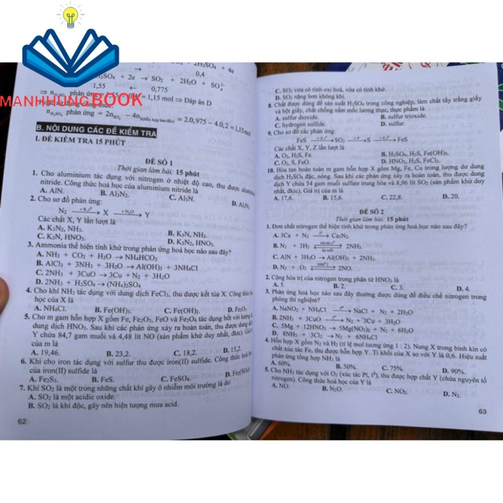 Sách - Hướng dẫn giải nhanh đề kiểm tra Hoá Học 11