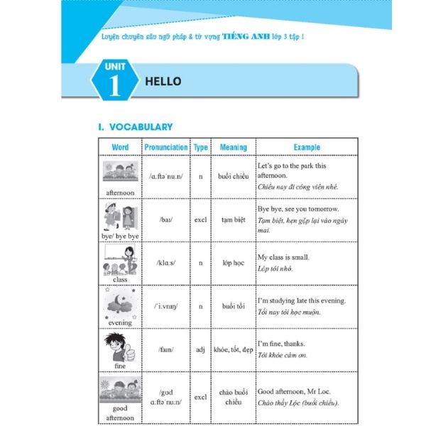 GLOBAL SUCCESS Luyện chuyên sâu ngữ pháp và từ vựng tiếng anh lớp 3 tập 2