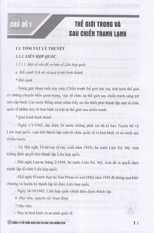 Sách - Luyện thi đánh giá năng lực môn Lịch sử - Kiến thức lớp 12 (Dành cho các kì thi Đánh giá năng lực)