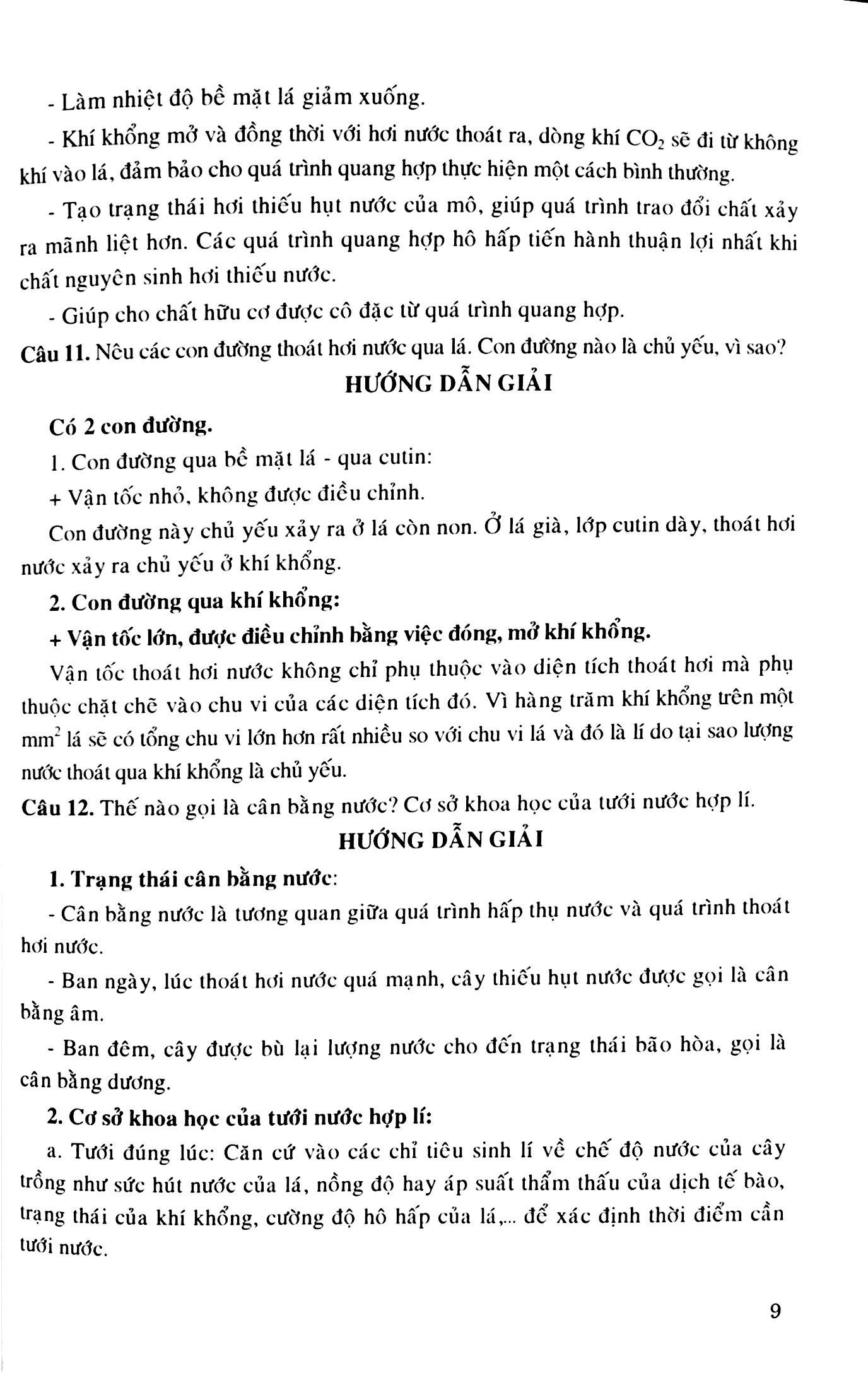 Bồi Dưỡng Học Sinh Giỏi Sinh Học Lớp 11