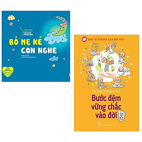 Combo 2 Cuốn Sách Nuôi Dạy Con Cực Hay Dành Cho Các Mẹ:  Cẩm Nang Dành Cho Mẹ Bầu Và Thai Nhi - Bố Mẹ Kể Con Nghe (Tái Bản 2019) + Bác Sĩ Riêng Của Bé Yêu - Bước Đệm Vững Chắc Vào Đời (Bác Sĩ Huyên Thảo) / Sách Bà Mẹ - Em Bé, Sách Làm Cha Mẹ (Tặng Kèm Bookmark Happy Life)