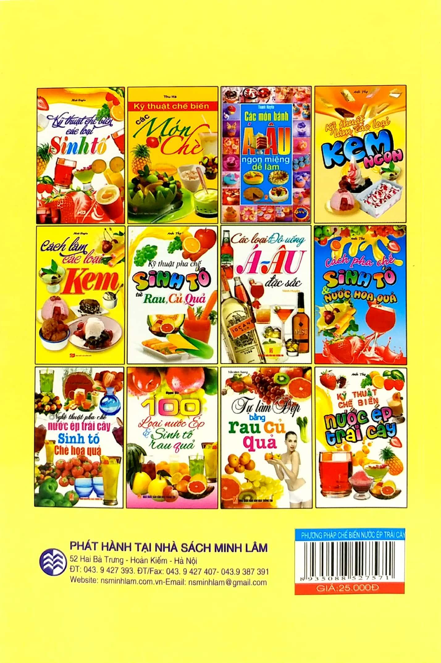 Phương Pháp Chế Biến Nước Ép Trái Cây (2011)