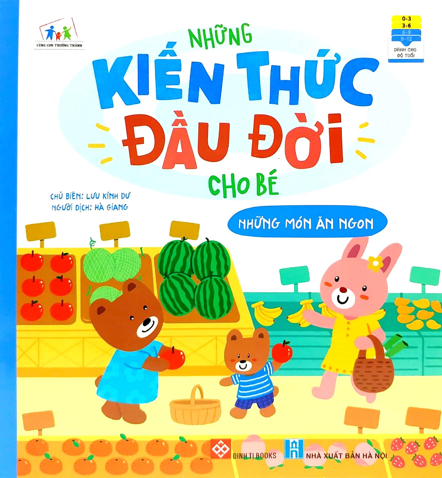Bộ Sách Những Kiến Thức Đầu Đời Cho Bé (Bộ 8 Cuốn)
