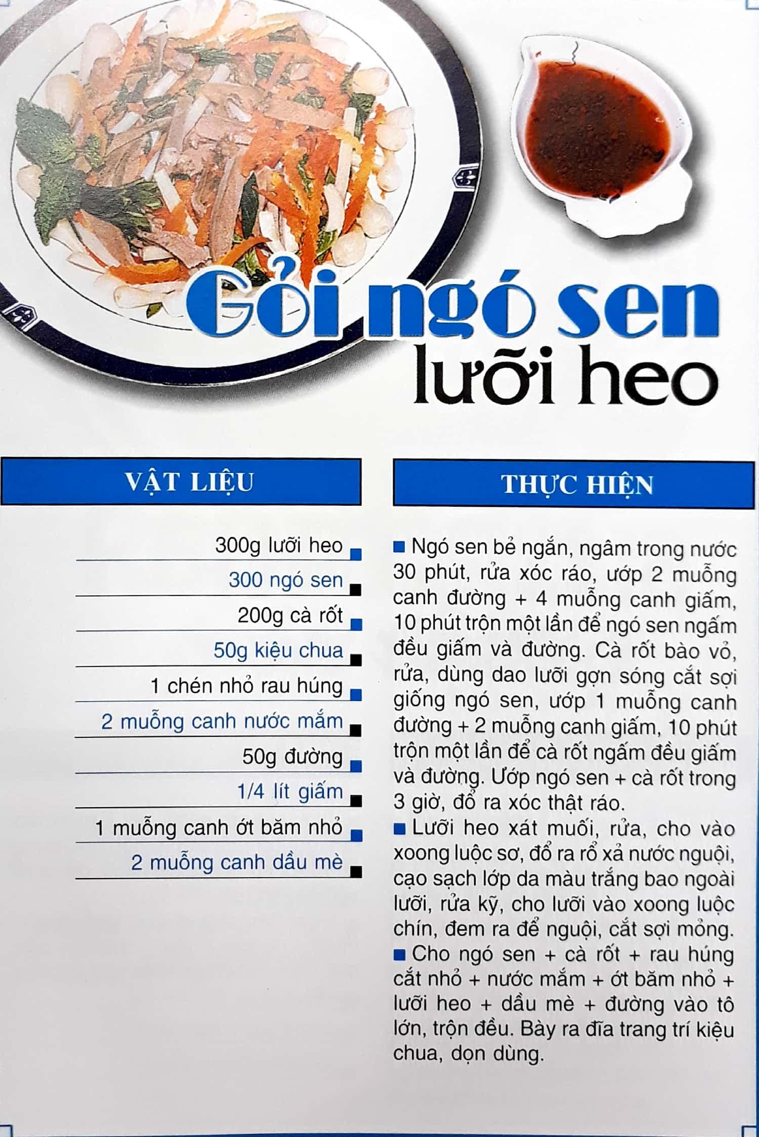 60 Món Ăn Được Ưa Thích - Món Gỏi Trộn