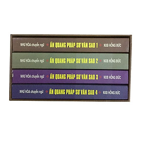 Sách - Trọn Bộ 4 Quyển Ấn Quang Pháp Sư Văn Sao - Tăng Quảng Chánh Biên - Chính Thông Book