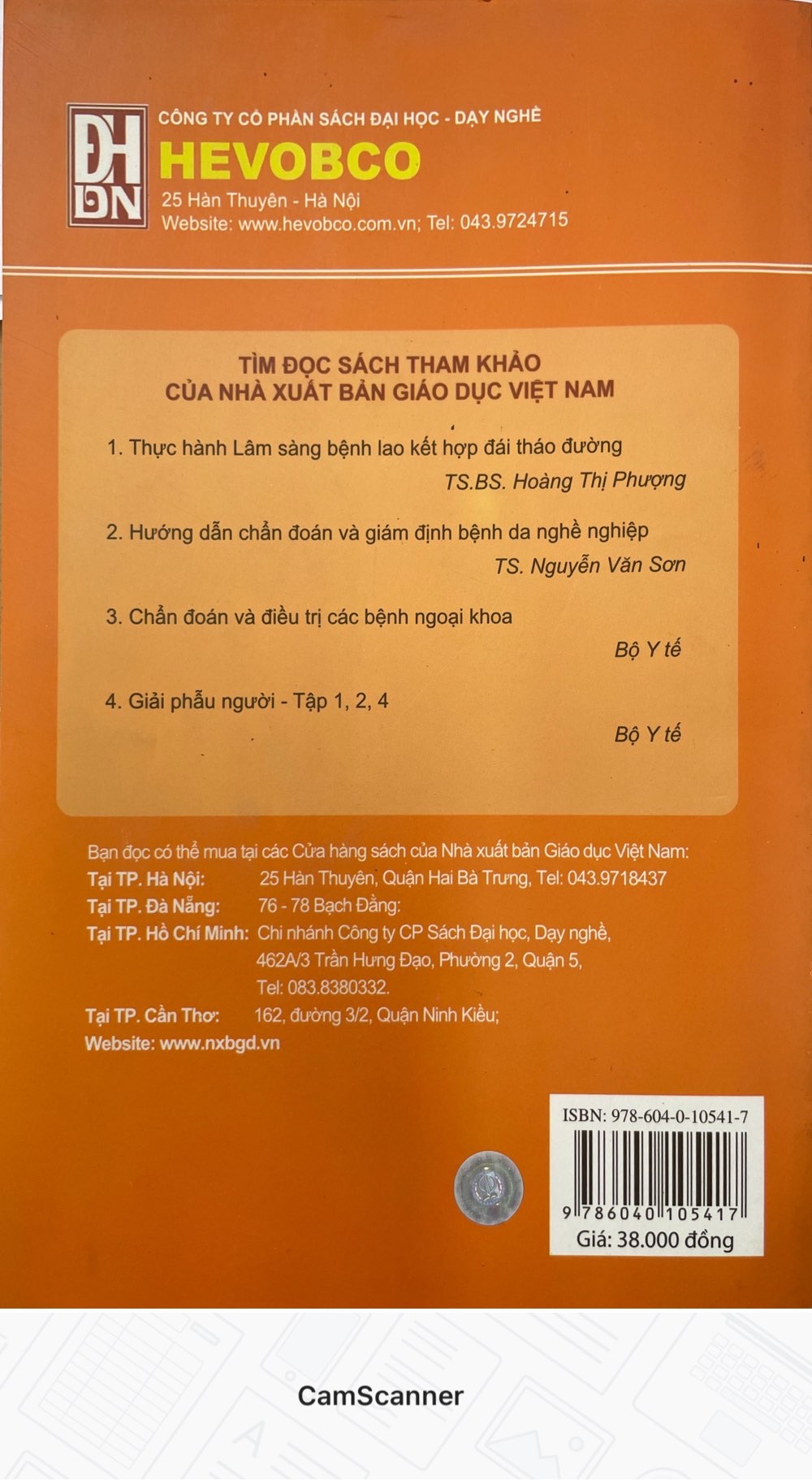 Hướng dẫn chẩn đoán và giám định bệnh da nghề nghiệp (Sách chuyên khảo)