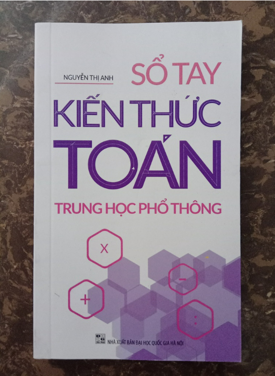 Sách Sổ Tay Kiến Thức Toán Trung Học Phổ Thông