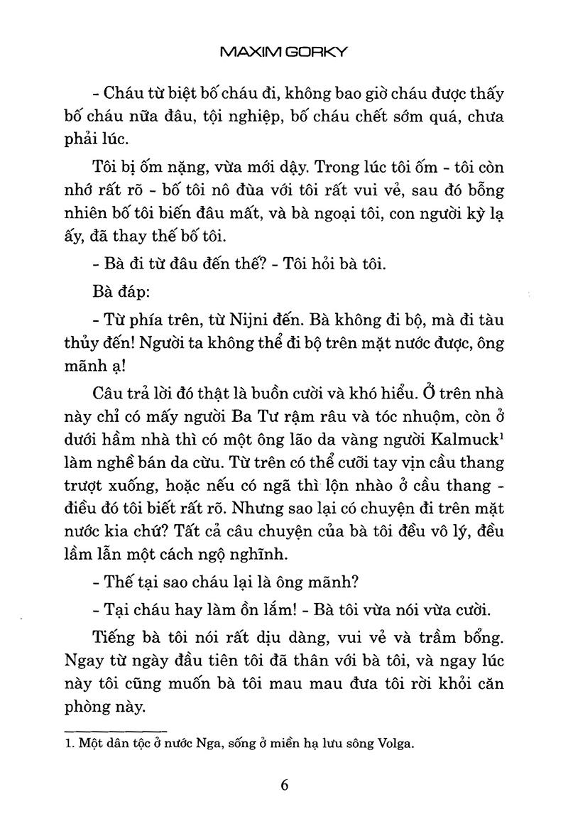 Thời Thơ Ấu (Tái Bản)