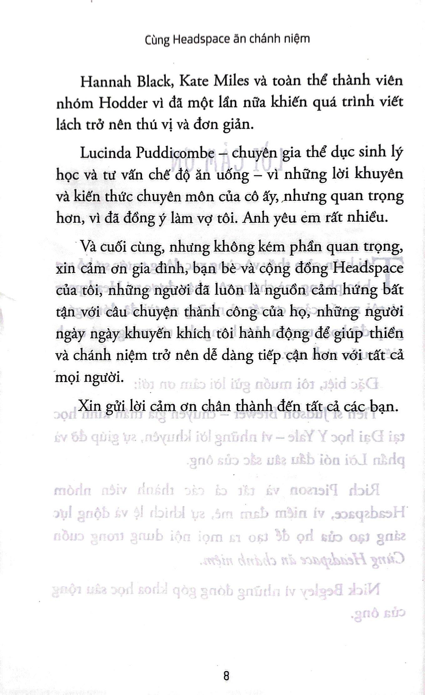 Cùng Headspace Ăn Chánh Niệm