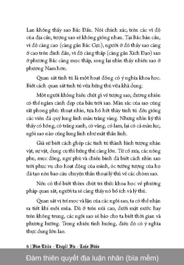 Sách - Đàm thiên quyết địa luận nhân (bìa mềm)