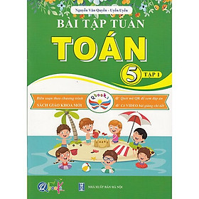 Sách - Bài tập tuần Toán 5 tập 1 (Cánh diều)