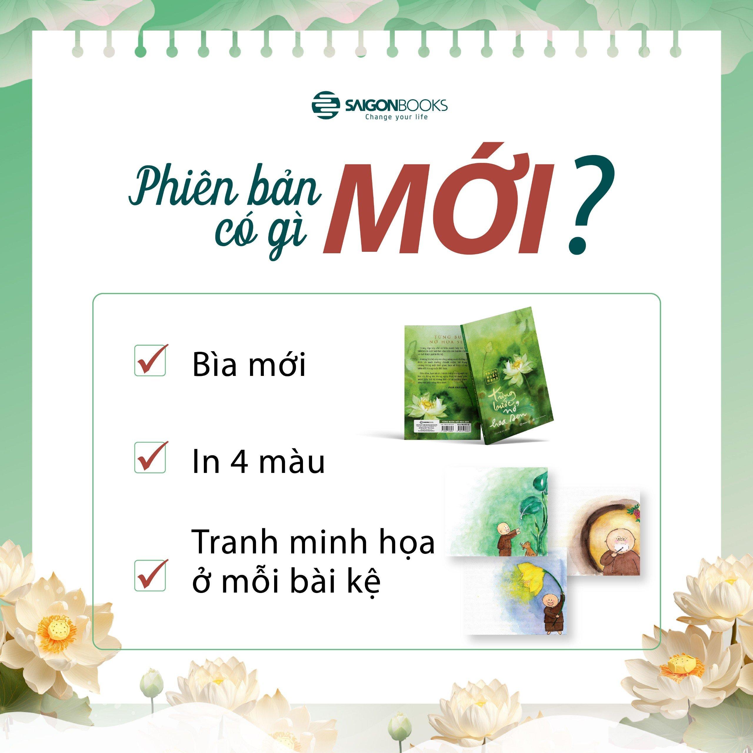 Từng Bước Nở Hoa Sen (Tái Bản 2024)