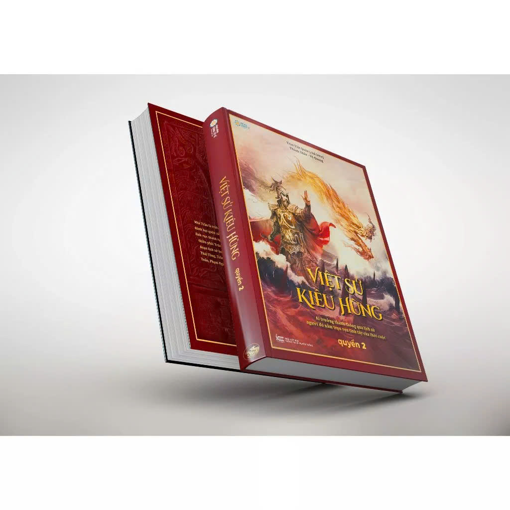 Sách - Việt sử kiêu hùng (Quyển 2) - Tìm về cội nguồn dân tộc - Trần Việt Quân (Bìa Cứng)