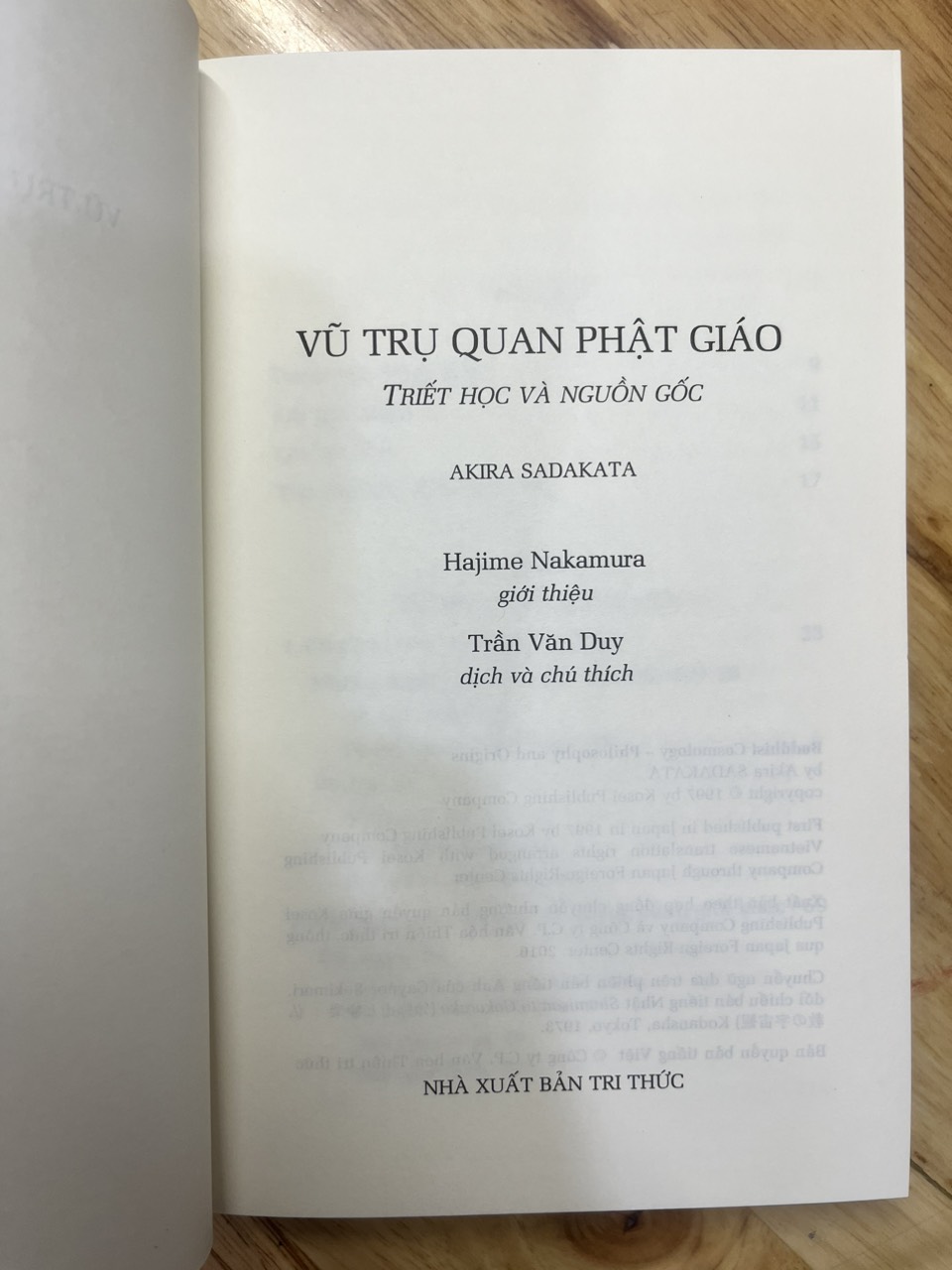 Vũ Trụ Quan Phật Giáo - Triết Học Và Nguồn Gốc -HN