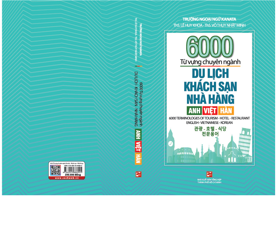 6000 Từ Vựng Chuyên Ngành Du Lịch Khách Sạn Nhà Hàng (Anh - Việt - Hàn)