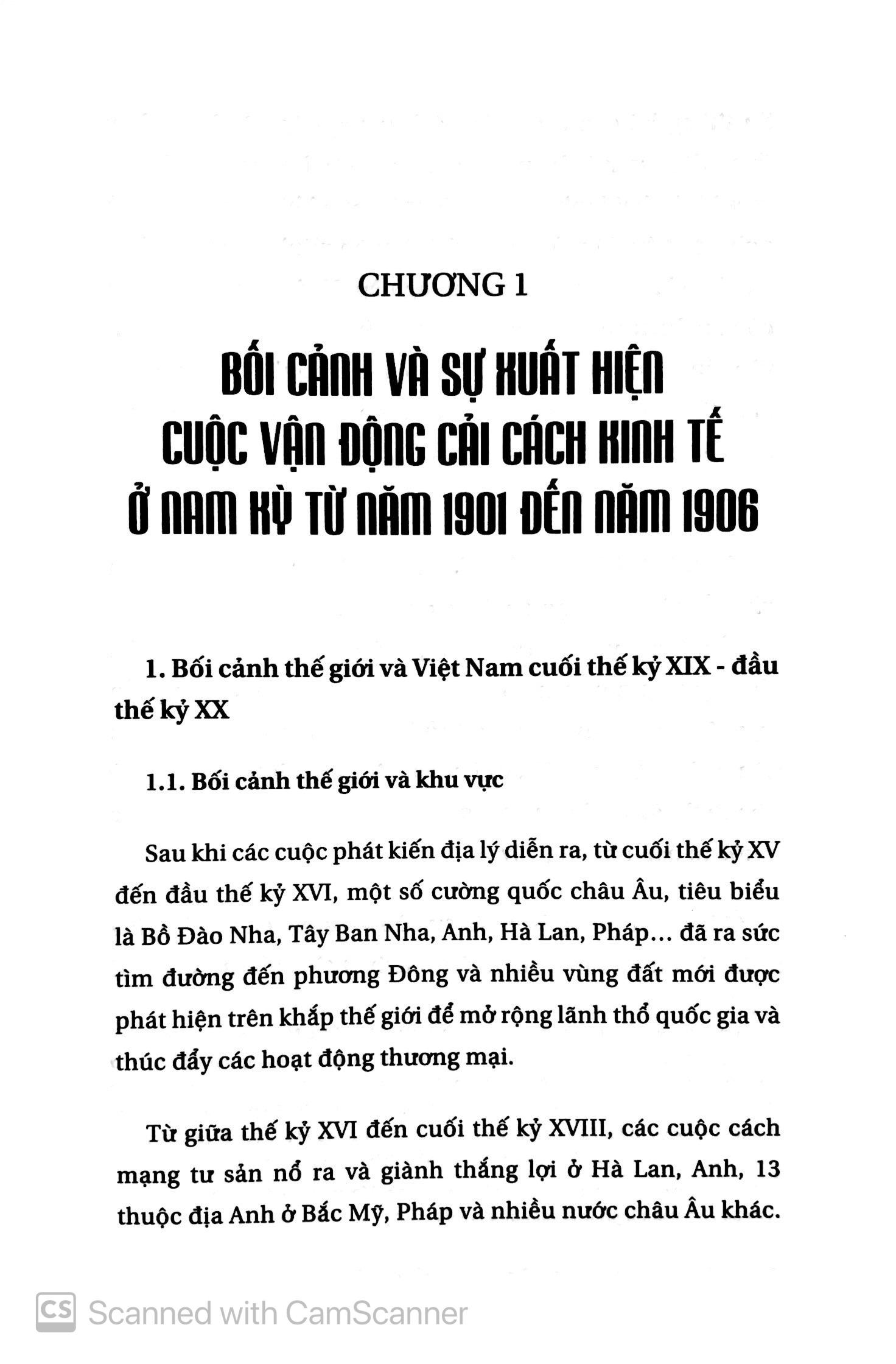 Phong Trào Minh Tân - Ở Nam Kỳ Đầu Thế Kỷ XX