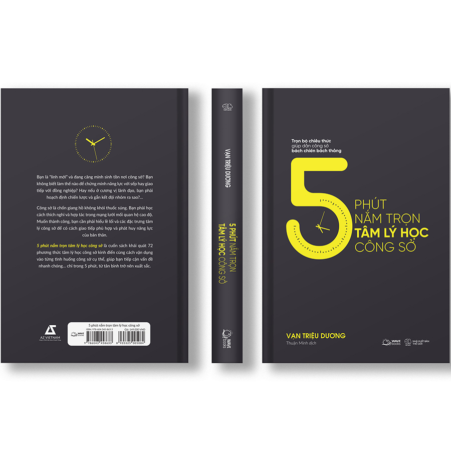 Cuốn sách: 5 Phút Nắm Trọn Tâm Lý Học Công Sở