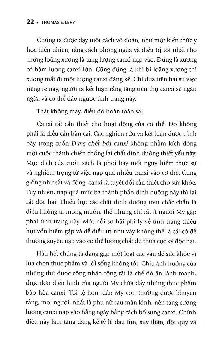 Đừng Chết Bởi Canxi (Tái Bản 2023)