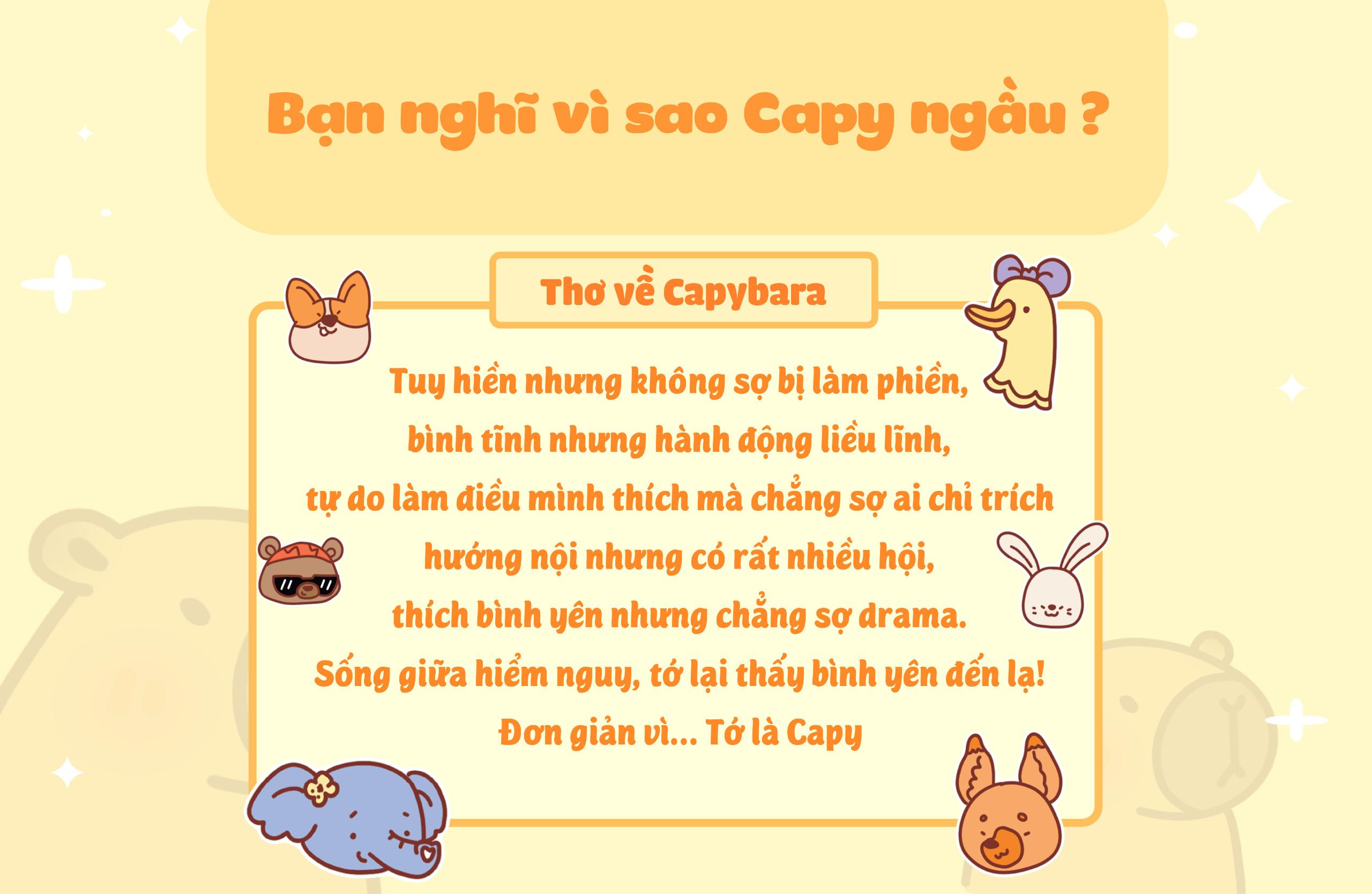 Capy Và Những Người Bạn