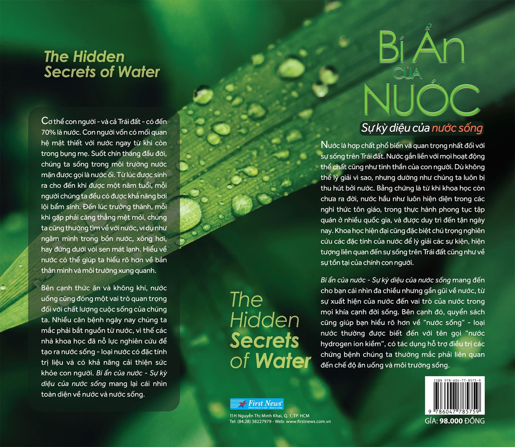 Bí Ẩn Của Nước - Sự Kỳ Diệu Của Nước Sống