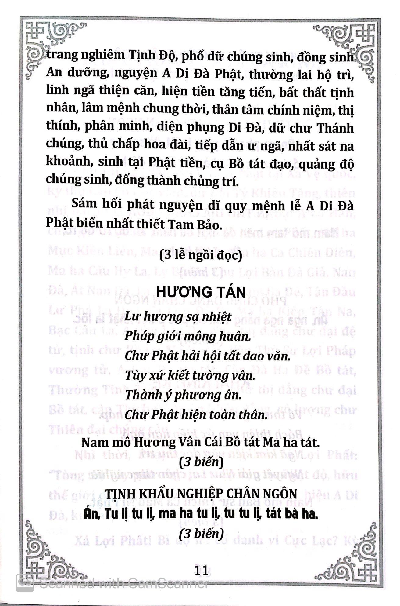 Chư Kinh Nhật Tụng
