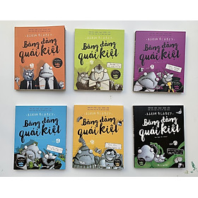 [Combo 6 tập] BĂNG ĐẢNG QUÁI KIỆT tập 1 – 6 - Aaron Blabey - Crabit Kidbooks - NXB Hà Nội