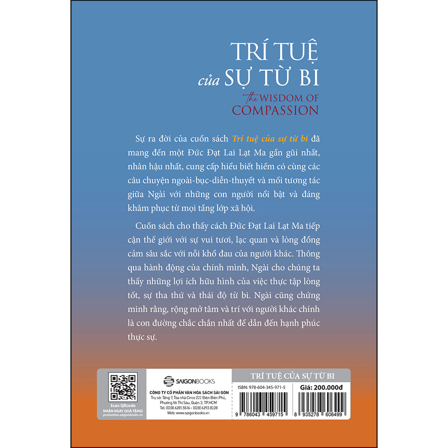 Trí Tuệ Của Sự Từ Bi - Nếu muốn chính mình hạnh phúc, hãy thực hành từ bi
