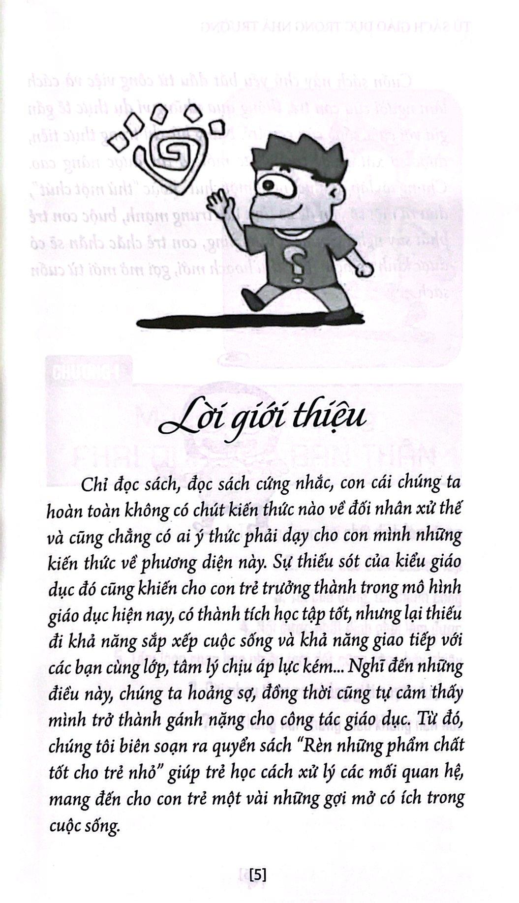 Rèn Những Phẩm Chất Tốt Cho Trẻ Nhỏ